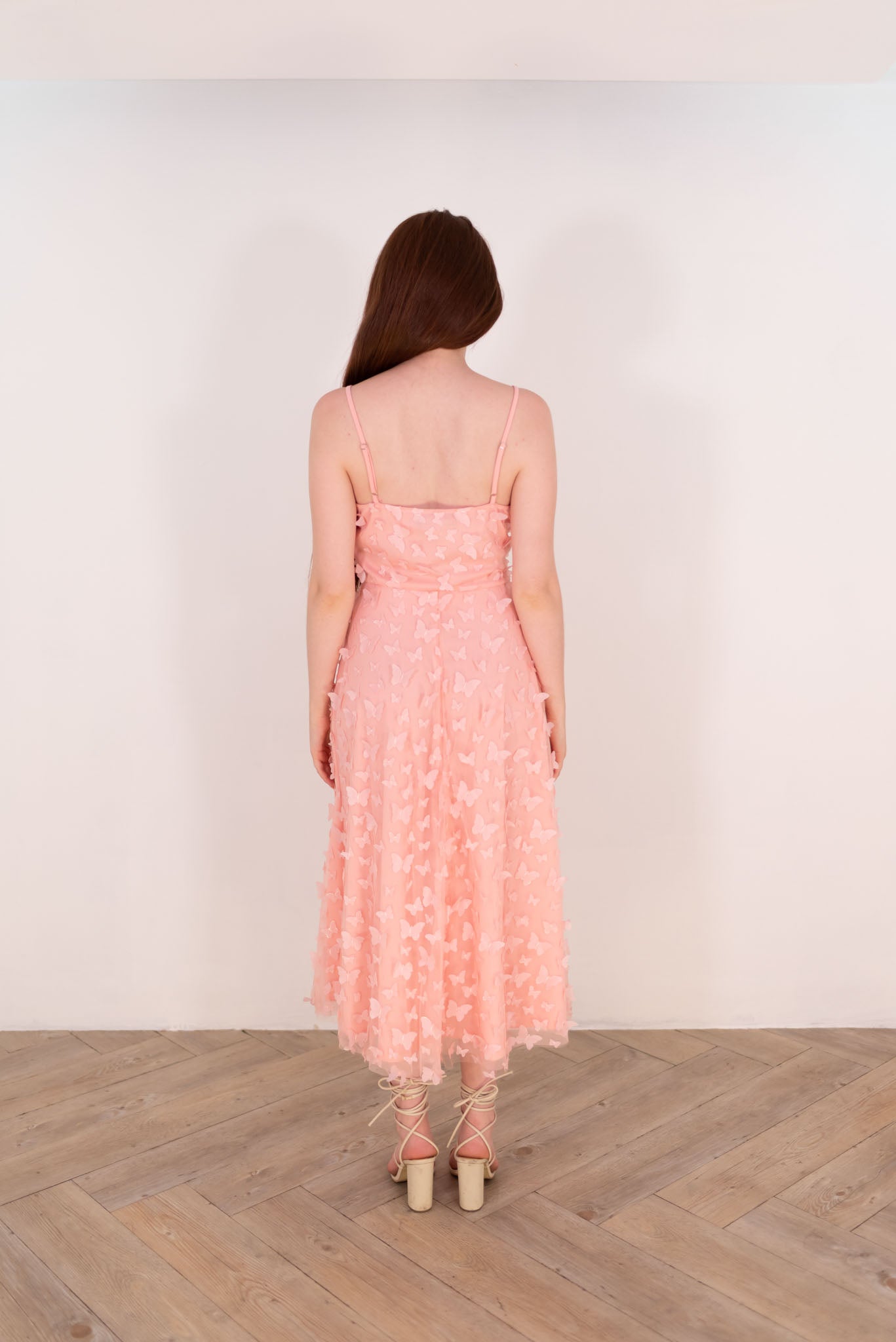 Blush Butterflies Dress