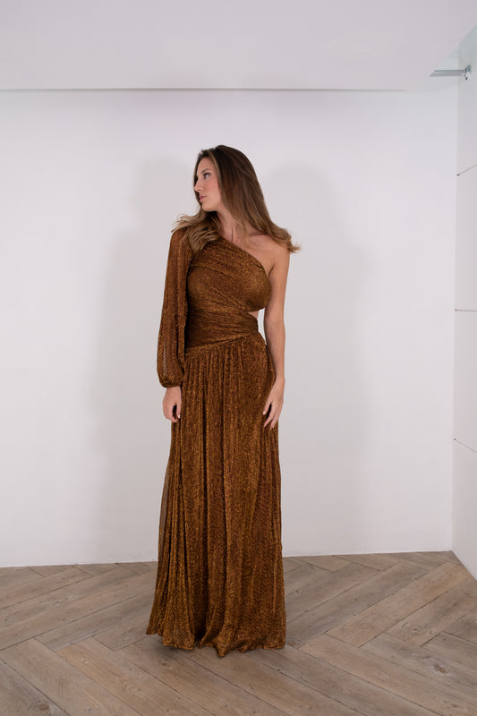 Bronze Maxi Dress